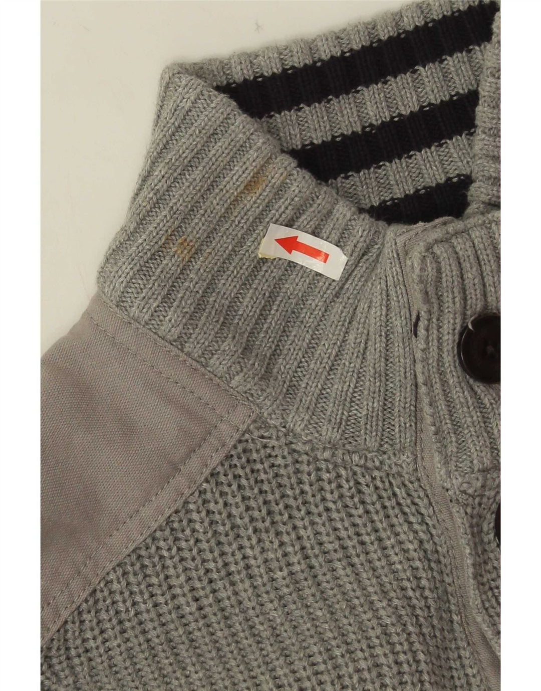 Timberland Pull Earthkeepers Slim Fit Zip Neck Homme Gris Moyen
