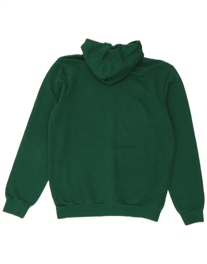 Adidas Pull à capuche pour homme en coton vert moyen