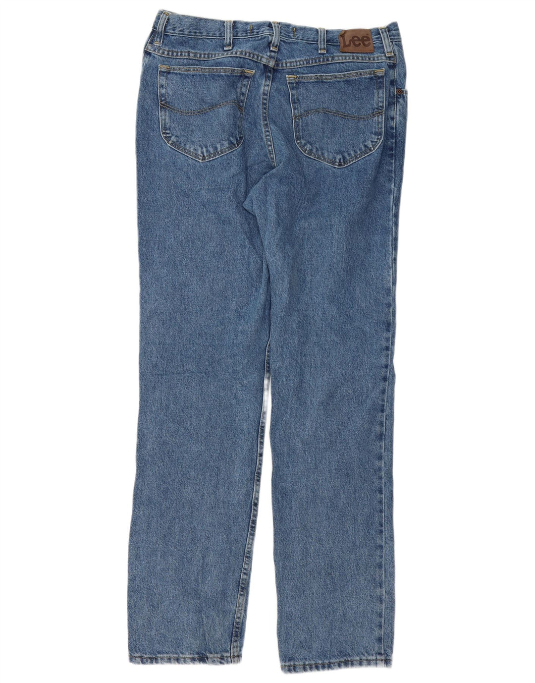 Lee Jean droit coupe droite W36 L34 homme bleu coton