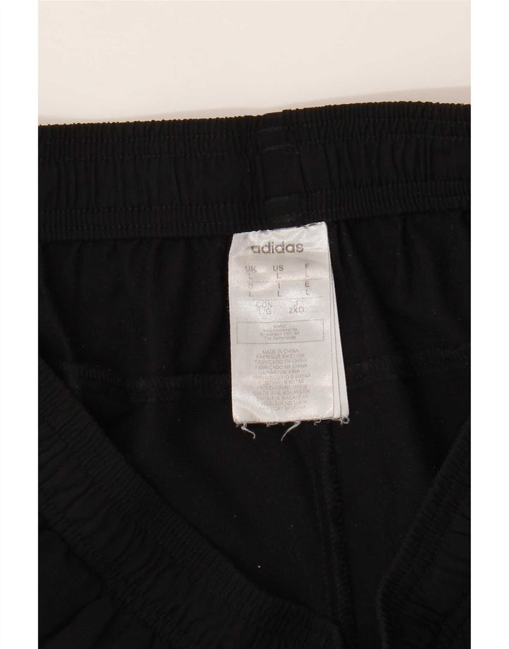 Adidas Pantalon de survêtement pour homme Joggers Large Noir Polyester