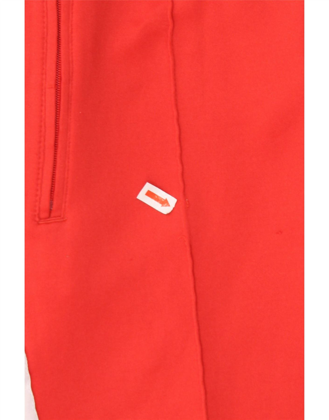 ADIDAS Pantalon de survêtement pour femme UK 8 Small Rouge Coton