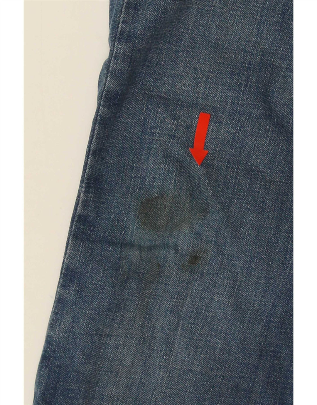 Topshop Femme Jean Évasé Jamie W28 L30 Bleu Marine
