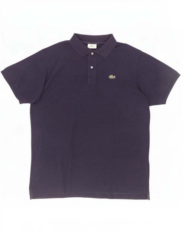 Lacoste Polo Homme Taille 6 XL Bleu Marine Coton