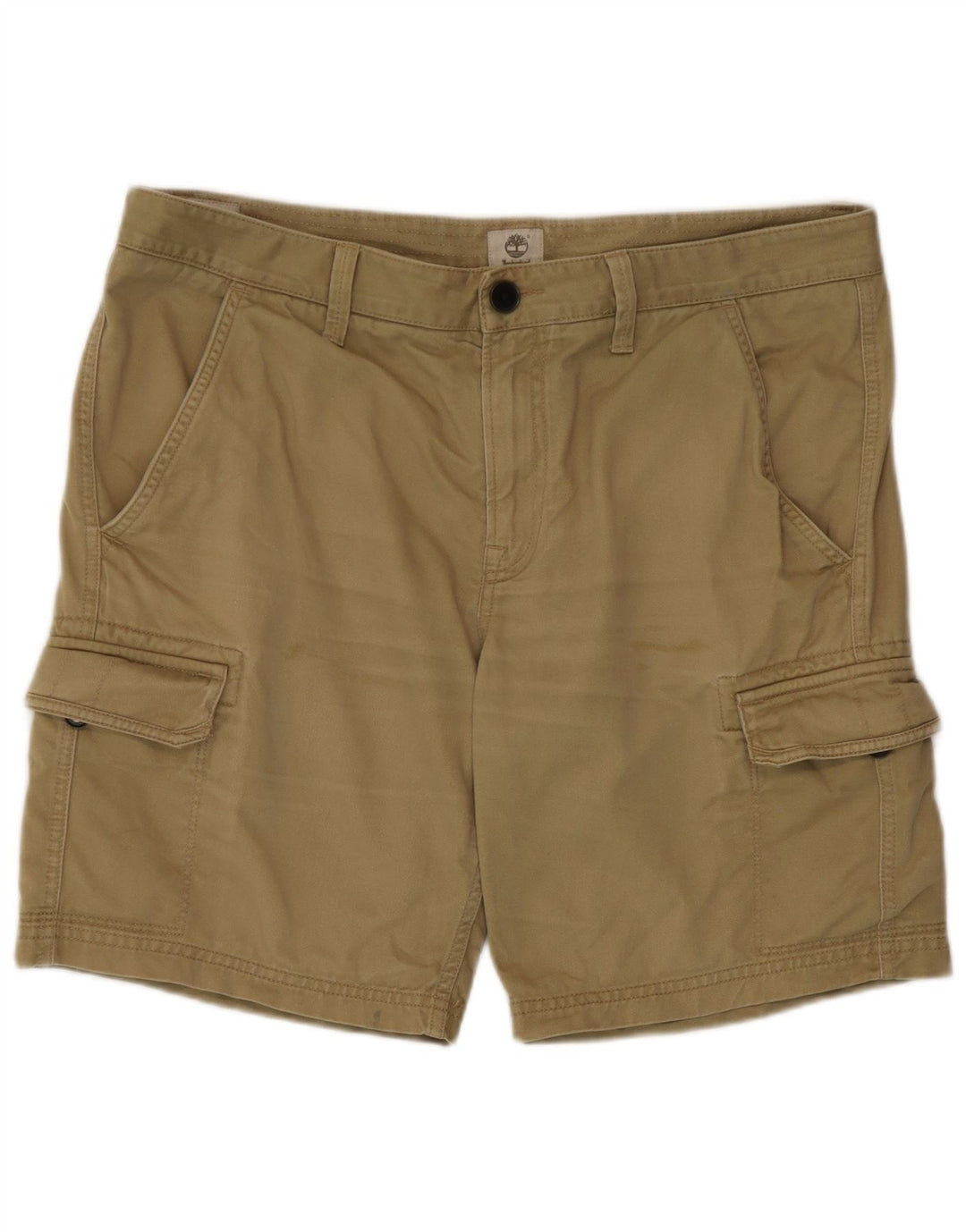 Timberland Short Cargo Homme W36 Large Kaki Coton