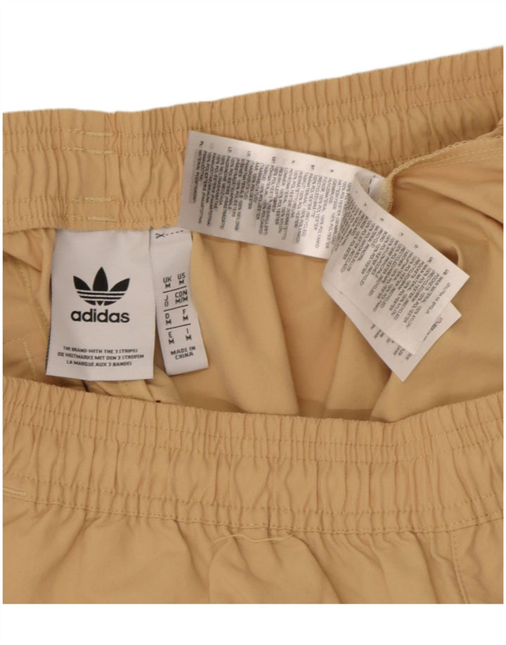 Adidas Short de bain graphique pour homme en polyester beige moyen