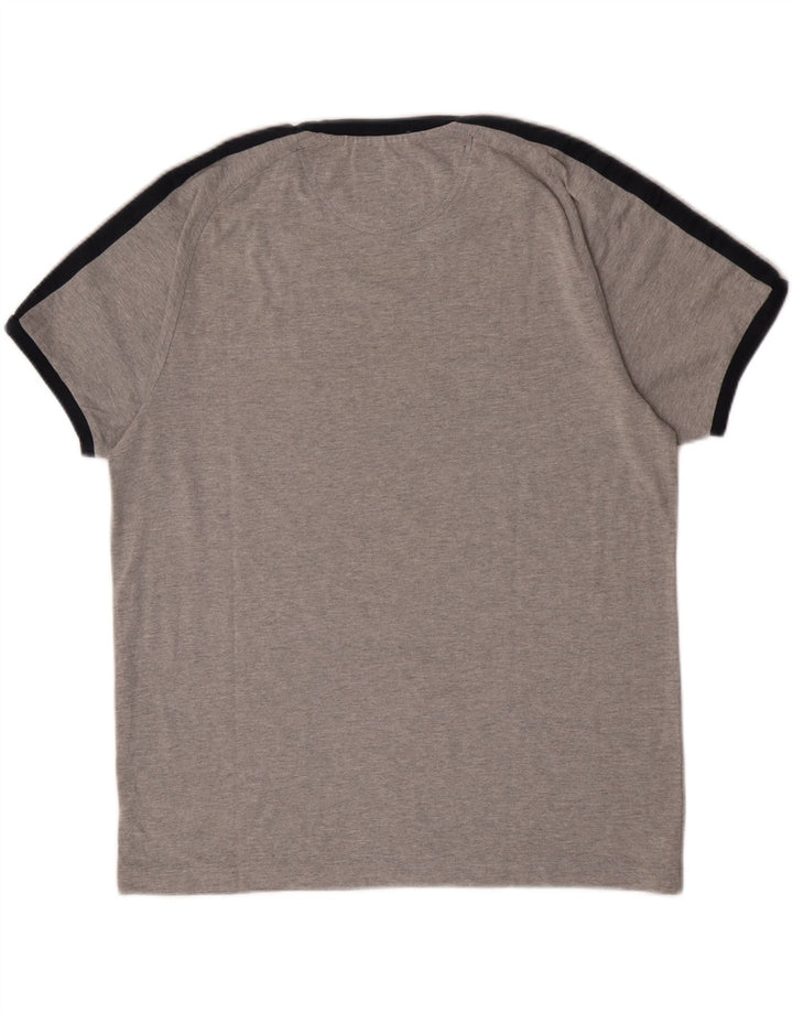 Champion T-Shirt Homme Haut Large Gris Coton