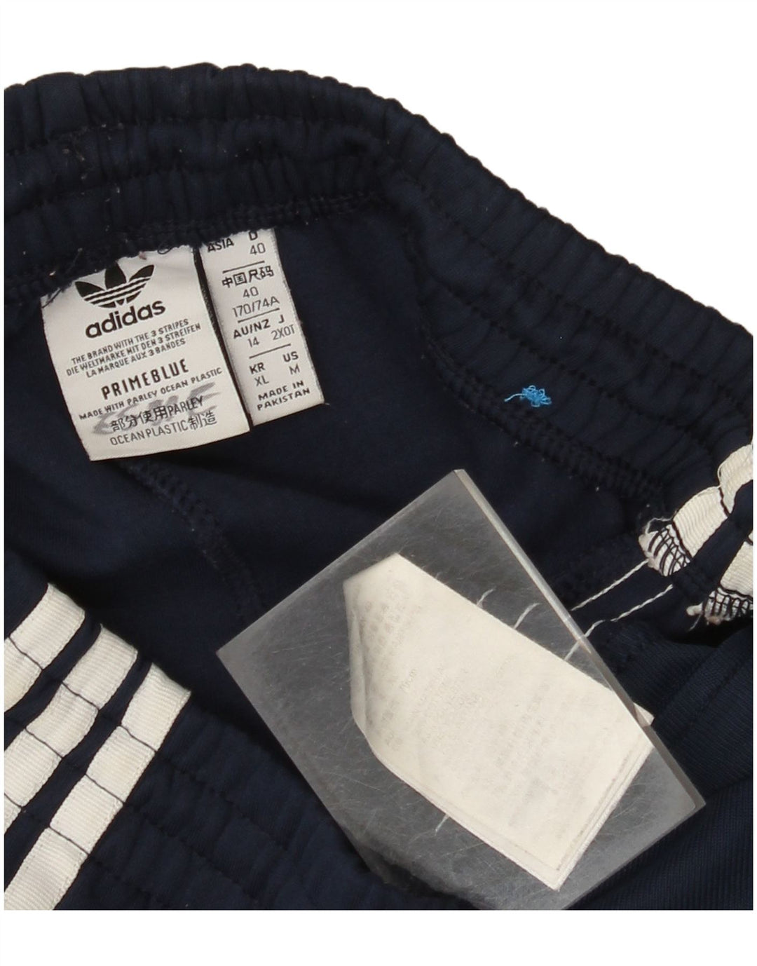 ADIDAS Pantalon de Survêtement Homme Bleu Marine Moyen Coton