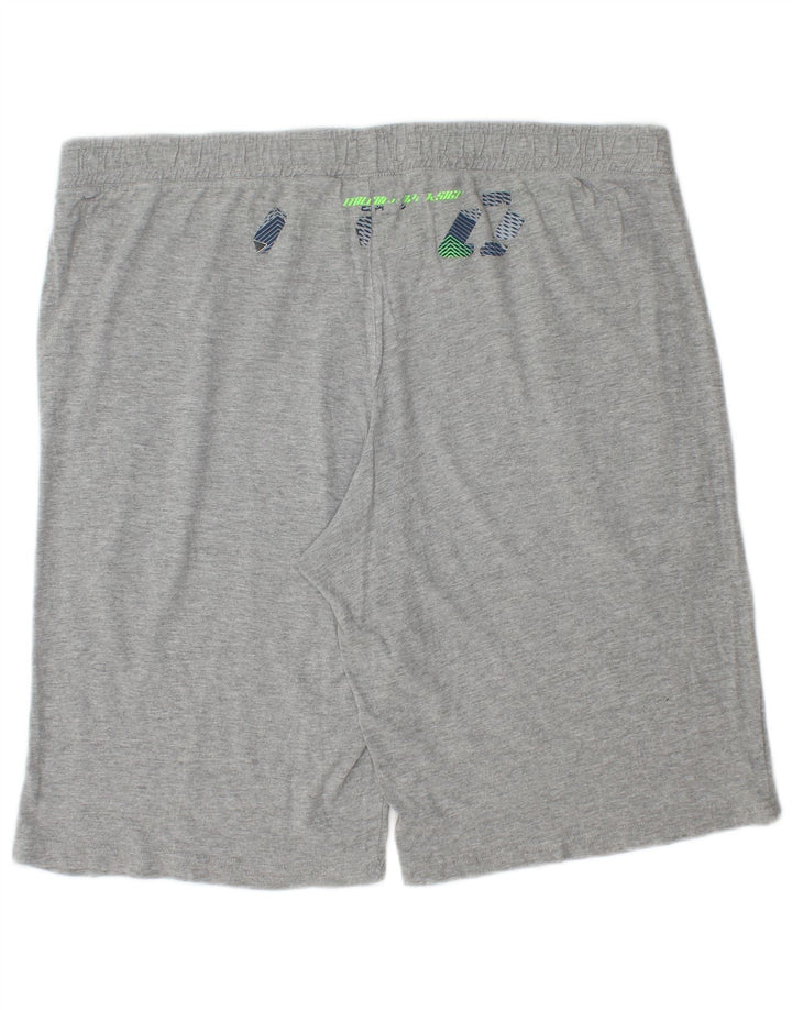 Lotto Short de sport graphique pour homme 2XL Gris