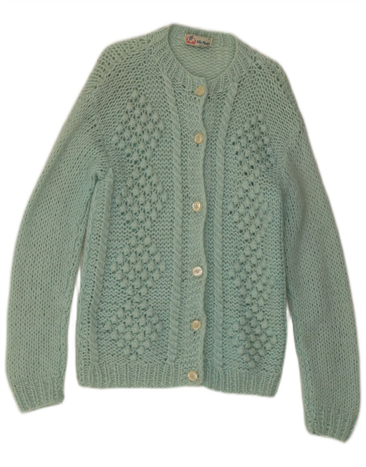Alta Moda Pull Cardigan Femme UK 12 Vert Moyen