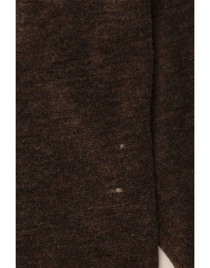 Kantaros Chemise zippée pour homme Taille L Marron