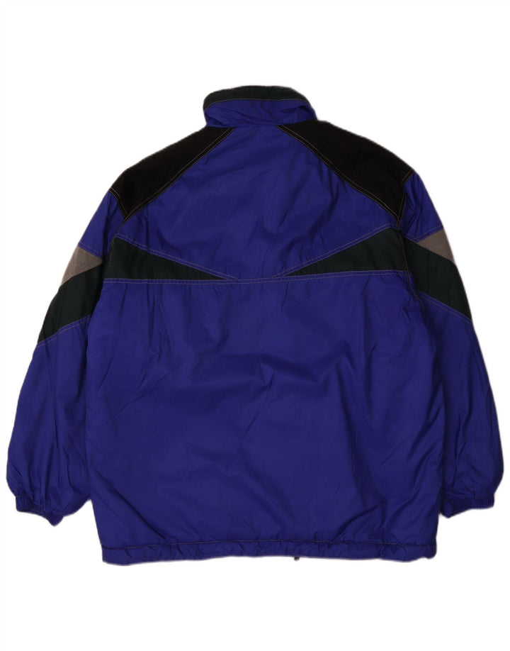 Hibernia Veste de ski pour homme UK 38 Bleu moyen Colourblock Polyamide