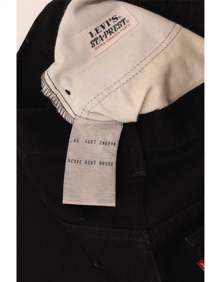 Levi's Jean Droit Homme W34 L34 Noir Coton