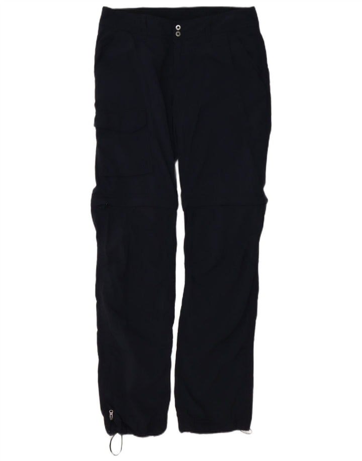 COLUMBIA Pantalon cargo régulier pour femme US 4 Small W31 L28 Bleu marine