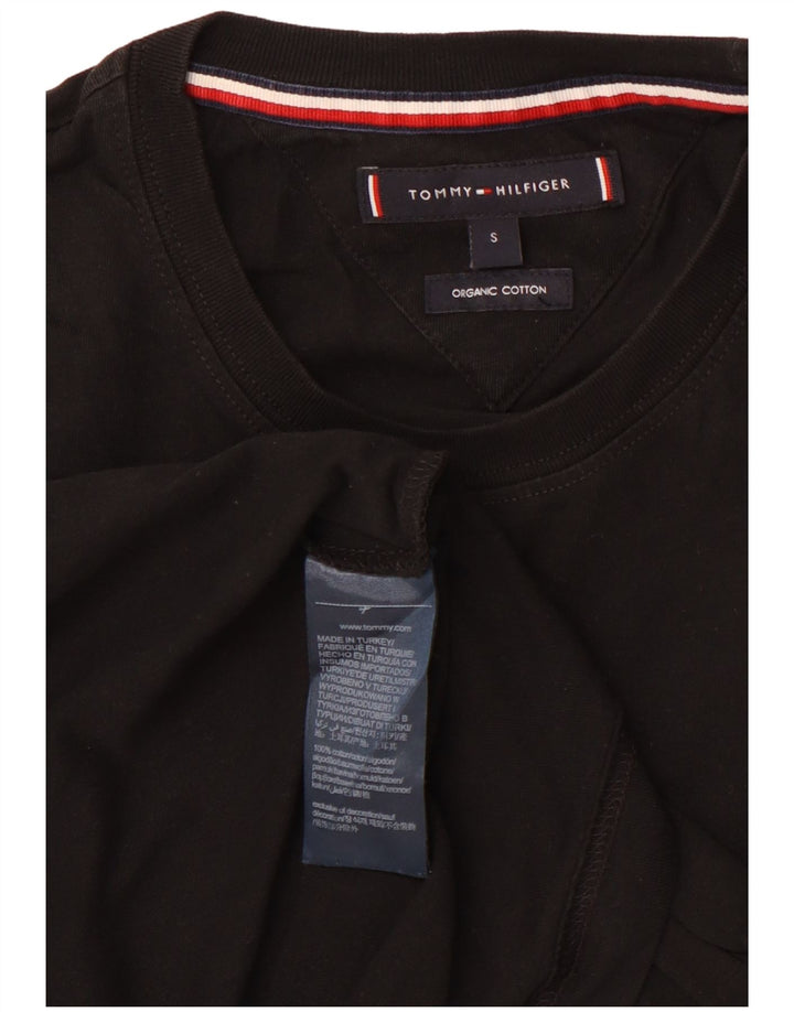 TOMMY HILFIGER T-Shirt Homme Haut Petit Noir Coton