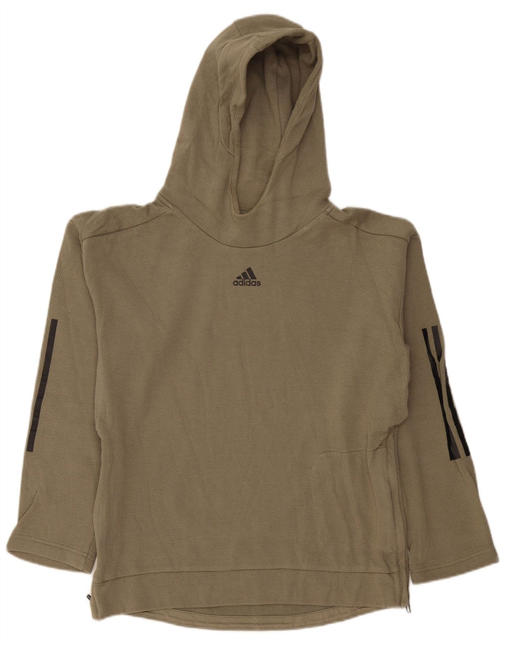 Adidas Pull à capuche pour homme Petit Kaki