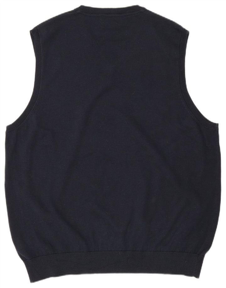 Marks & Spencer Débardeur Homme XL Bleu Marine Coton