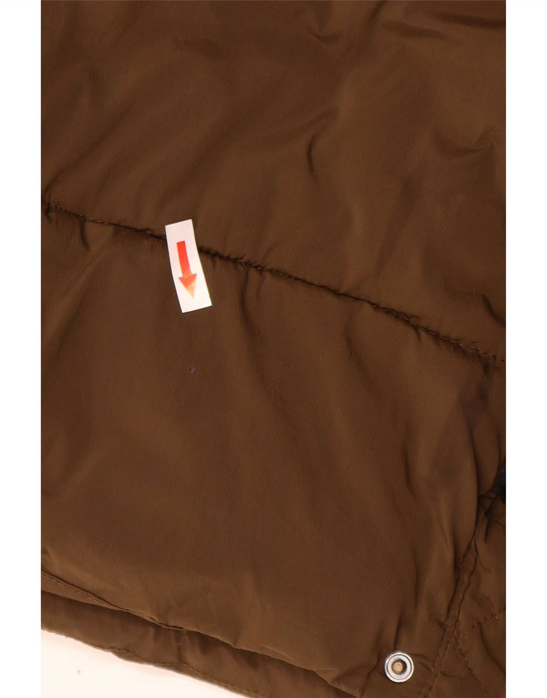 Zara Manteau rembourré pour homme UK 38 Medium Kaki Nylon Biker