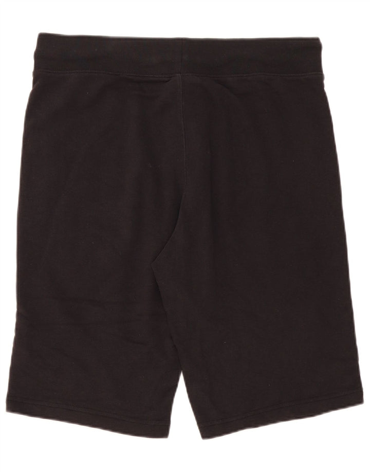 Champion Short de Sport Homme Grand Coton Noir