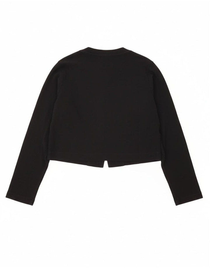 DANIELA MASSA Womens 3/4 Sleeve Bolero Top IT 40 Small Black