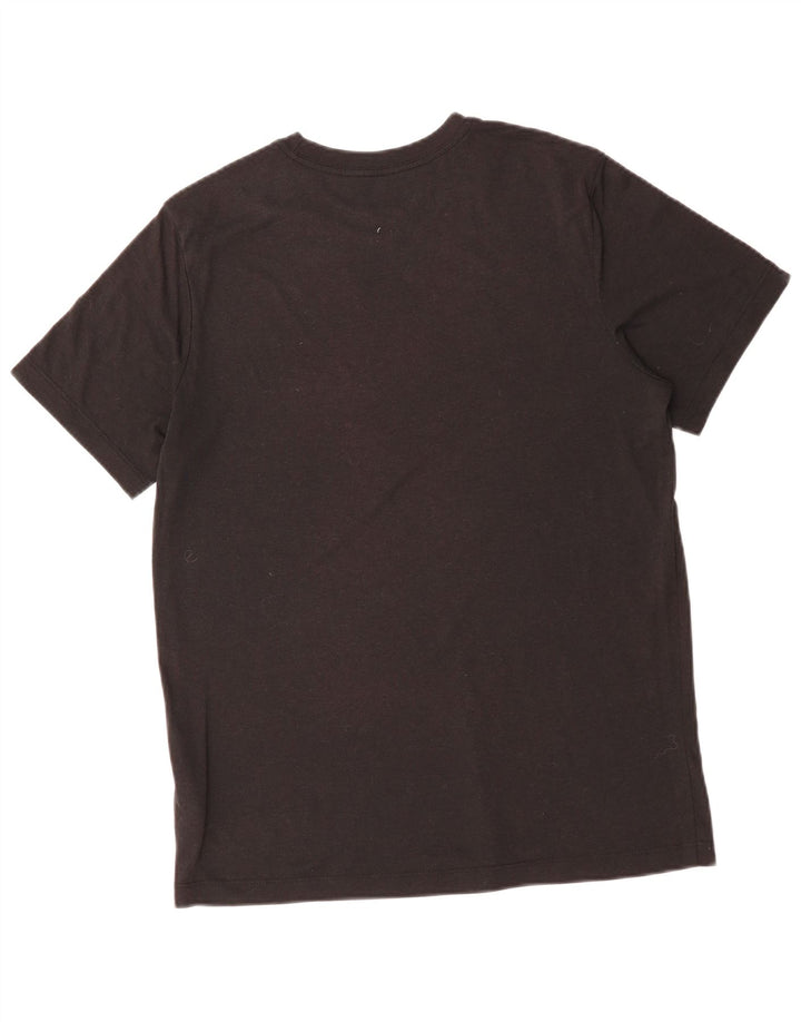 Nike Hommes Dri Fit Graphic T-Shirt Haut Noir Moyen Coton