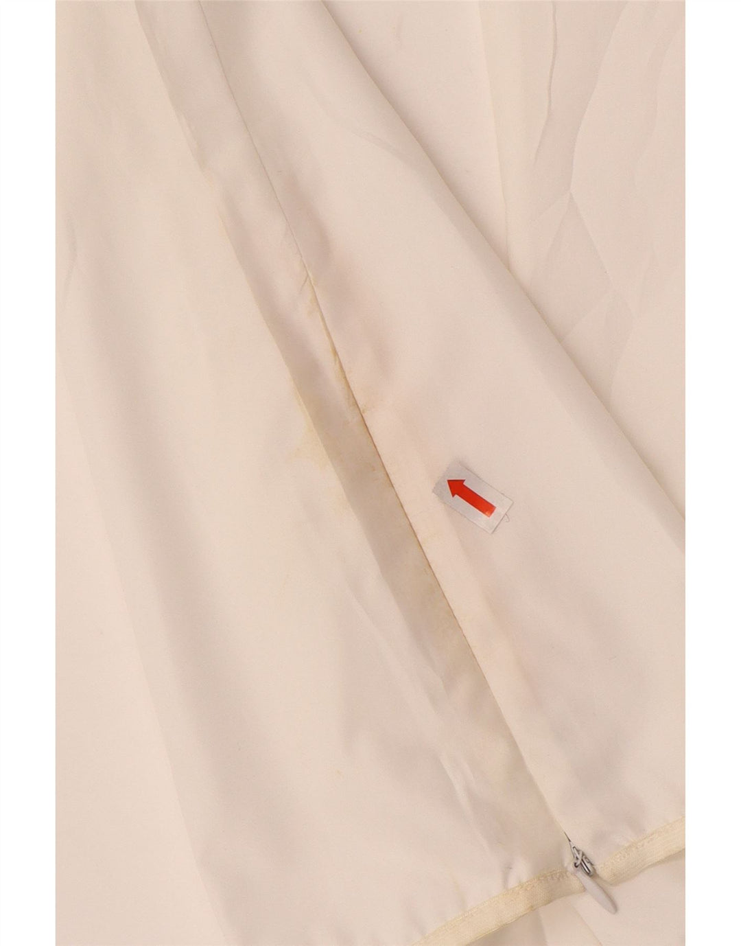 Dkny Pantalon décontracté droit pour femme Moyen W30 L28 Blanc Polyester