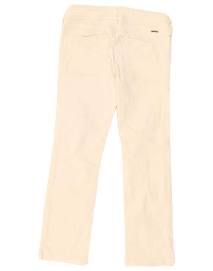 Diesel Jean Lowky Cropped Femme W26 L24 Coton Blanc Cassé
