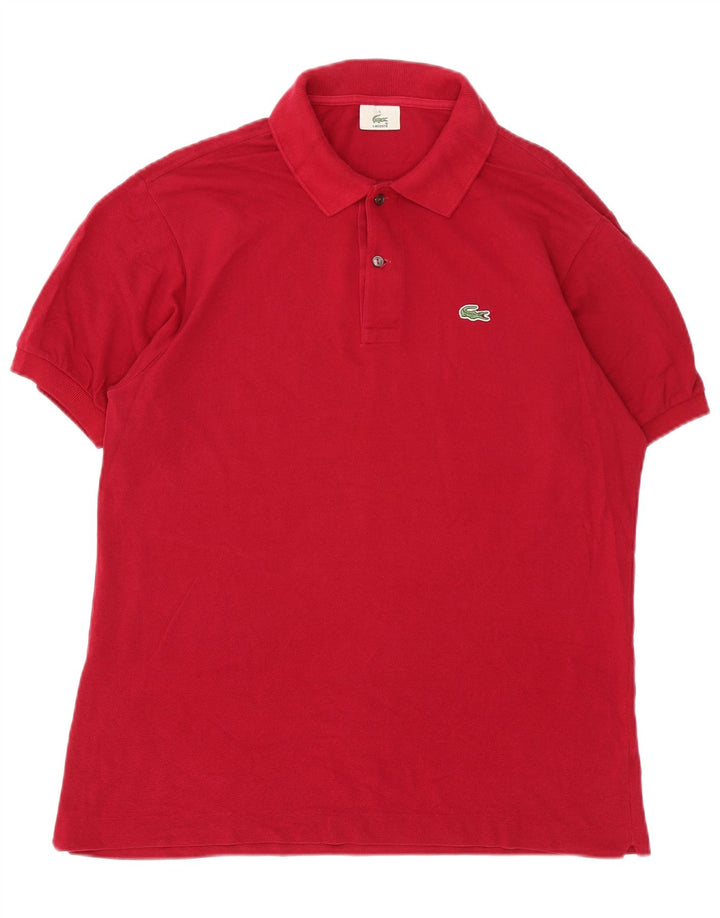 Lacoste Polo Homme Taille 5 Grand Coton Rouge
