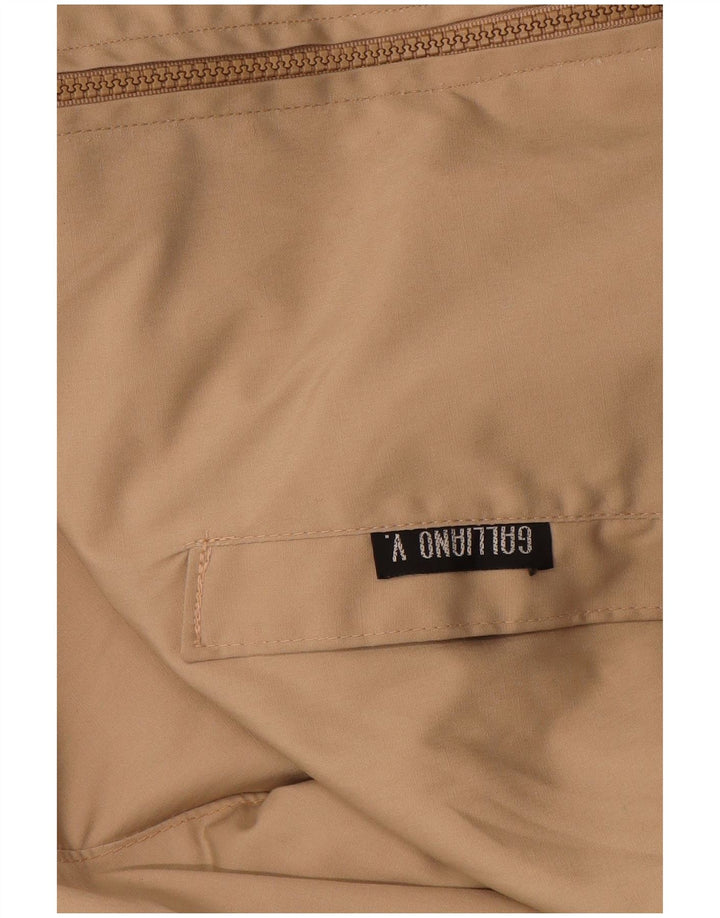 Galliano Veste Bomber Homme UK 38 Beige Moyen