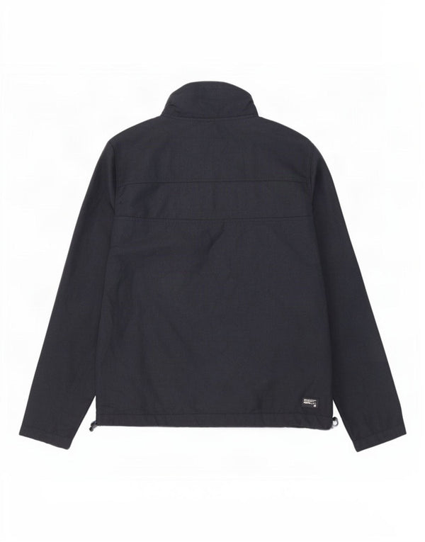 Superdry Veste coupe-vent Windtrekker pour homme UK 42 XL Bleu marine Polyester