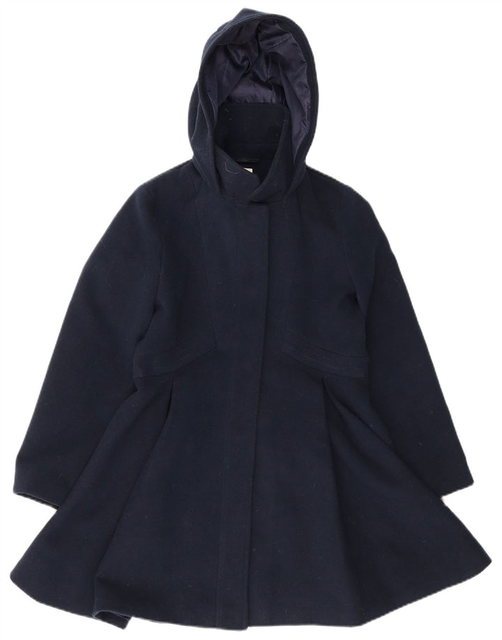 Monsoon Manteau Princesse à Capuche Fille 9-10 Ans Bleu Marine Polyester