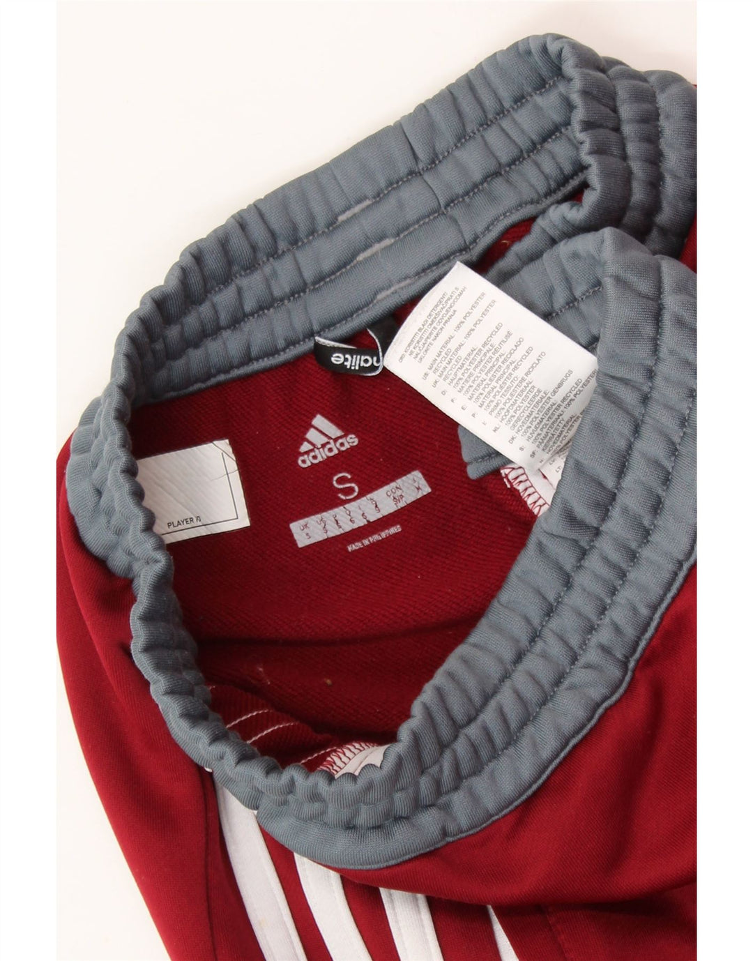 ADIDAS Pantalon de survêtement Climalite pour homme Small Bordeaux Colourblock
