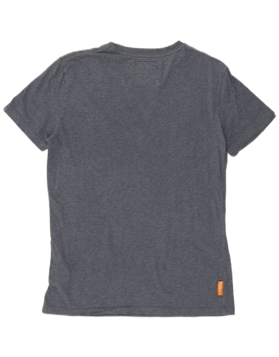 SUPERDRY T-Shirt Homme Top Small Bleu Marine Coton