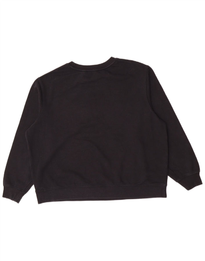 Marks & Spencer Sweat-shirt graphique pour femme UK 16 Large Noir