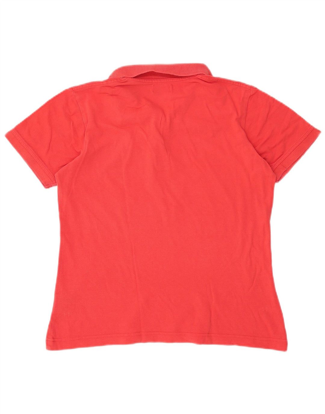 Kappa Polo Femme UK 16 Large Rouge Coton