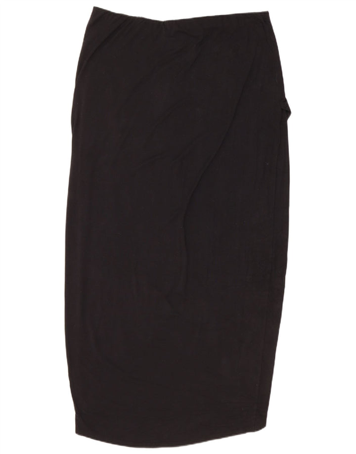 Mossimo Jupe midi taille haute pour femme Large W34 Rayonne noire