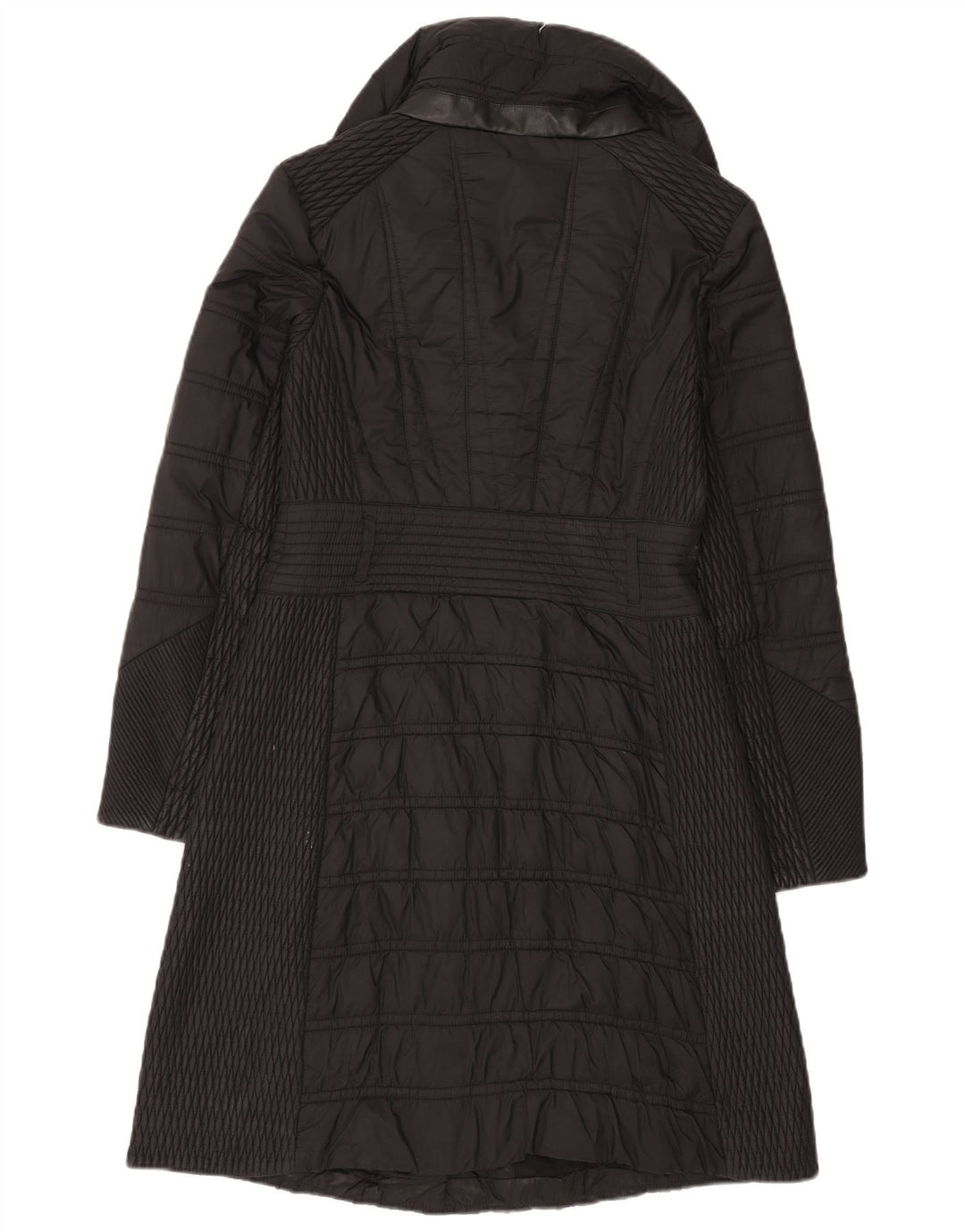 Karen Millen Manteau rembourré pour homme UK 10 Petit Noir Polyamide