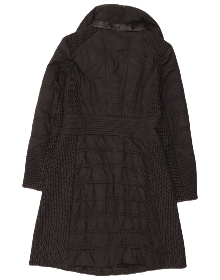 Karen Millen Manteau rembourré pour homme UK 10 Petit Noir Polyamide