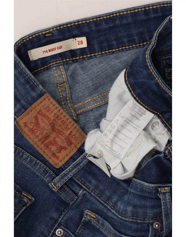 Levi's Jean Bootcut 715 Femme W28 L28 Bleu Coton