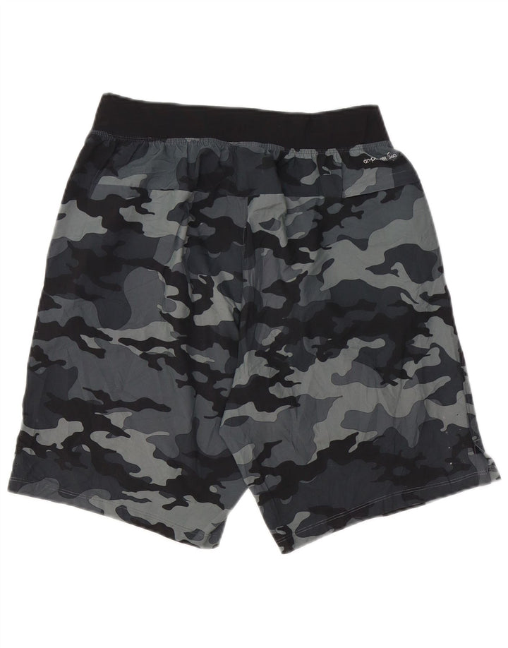RUSSELL ATHLETIC Short de Sport Homme Petit Gris Camouflage Polyester