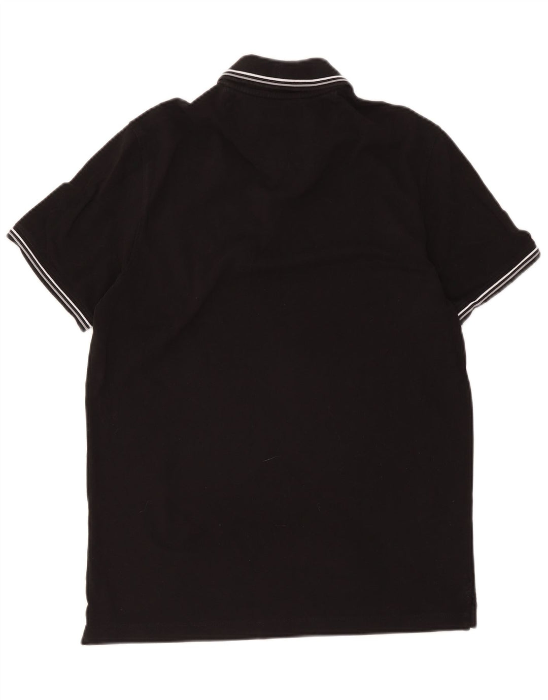 Bugatti Polo Homme Rayé Noir Moyen