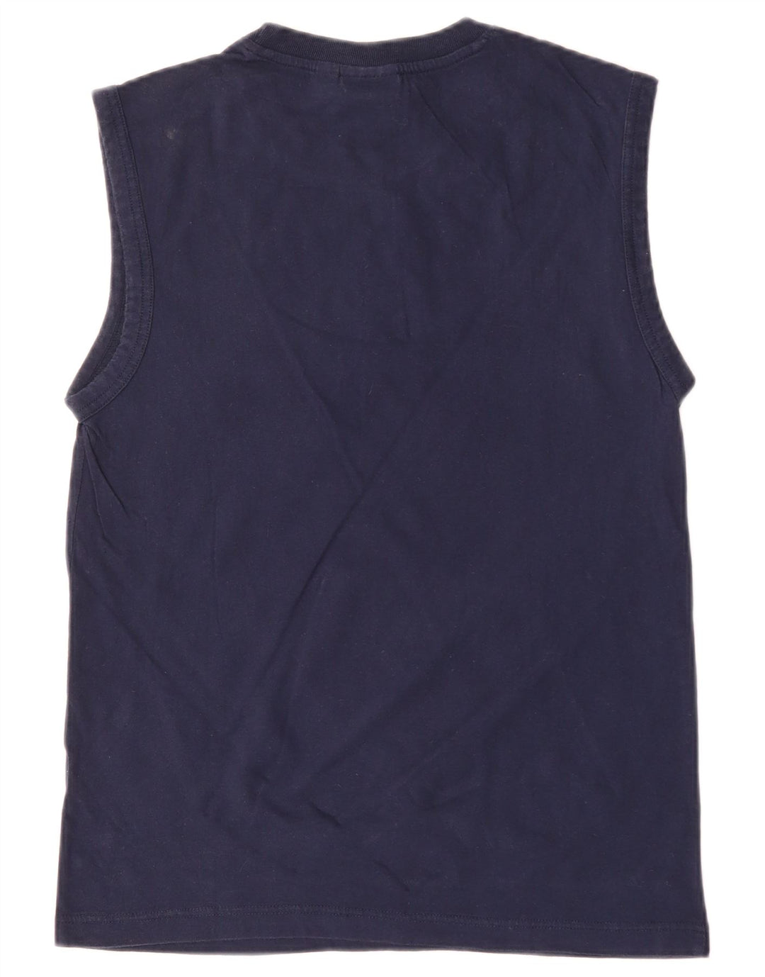 FILA Débardeur graphique pour femme UK 18 XL Bleu marine Coton