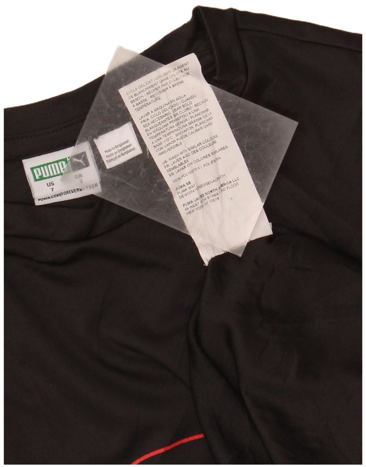 PUMA Débardeur graphique garçon 6-7 ans noir polyester