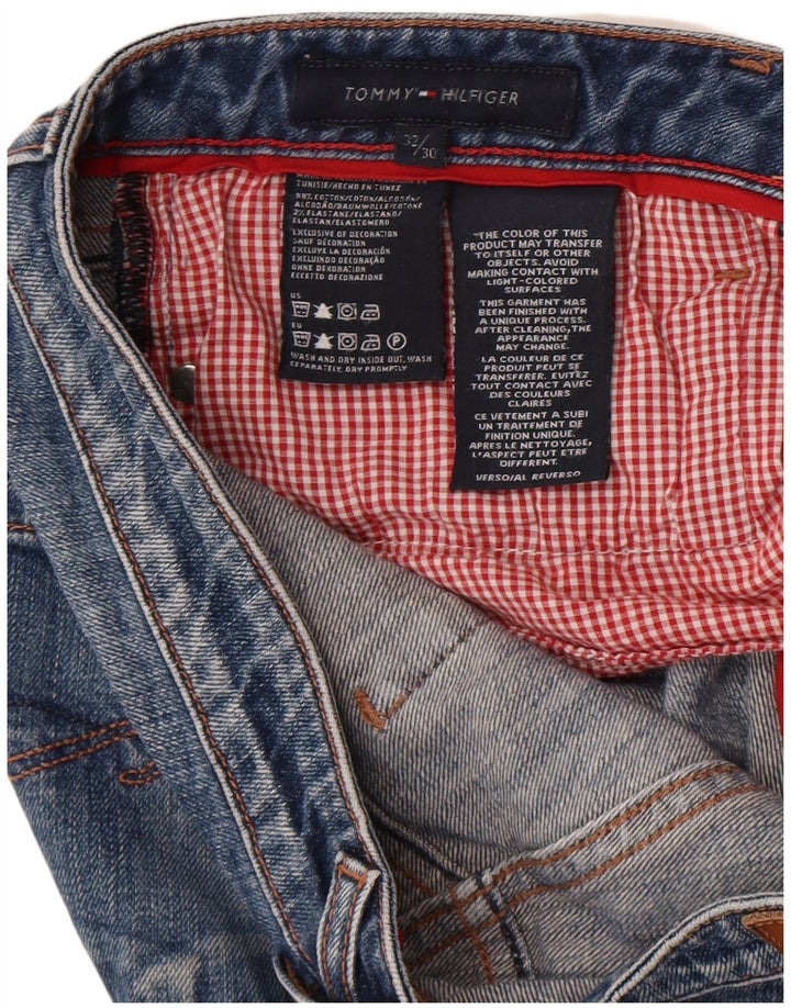 Tommy Hilfiger Jean droit femme W32 L30 bleu coton