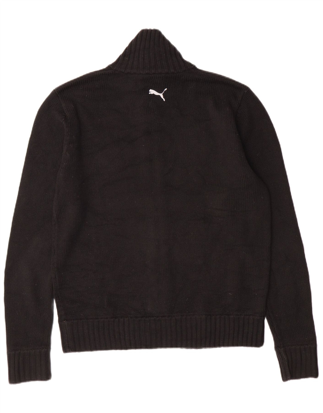 Puma Pull Cardigan Homme Grand Noir Acrylique