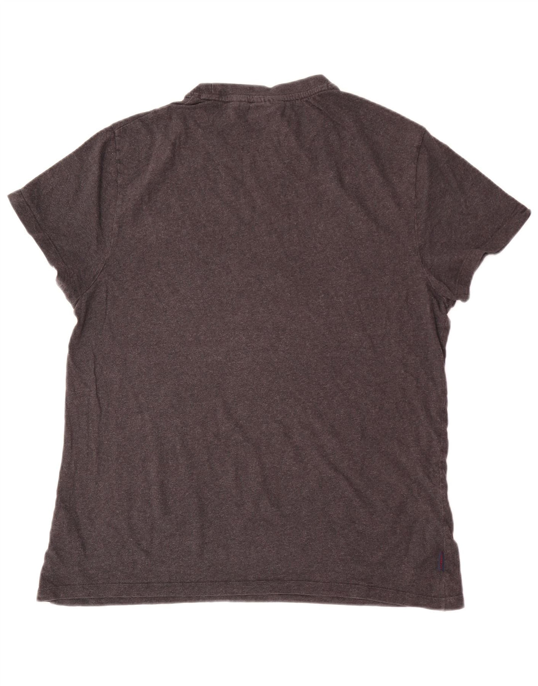 Superdry T-Shirt Graphique Top XL Gris Coton Homme