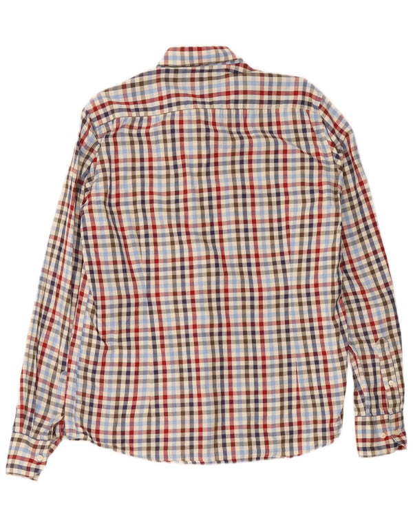 Barbour Chemise coupe ajustée pour homme en coton vichy multicolore moyen