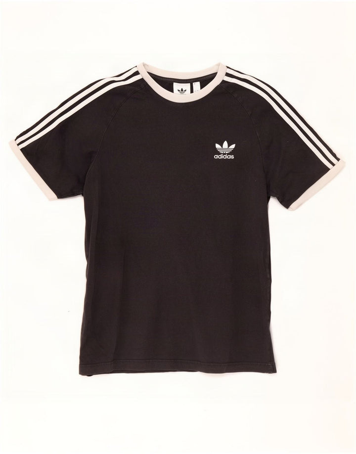 Adidas T-Shirt Homme Haut Grand Coton Noir