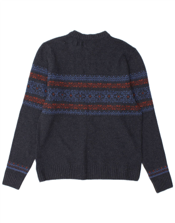 Marks & Spencer Pull à col rond pour garçon 13-14 ans Petit Gris