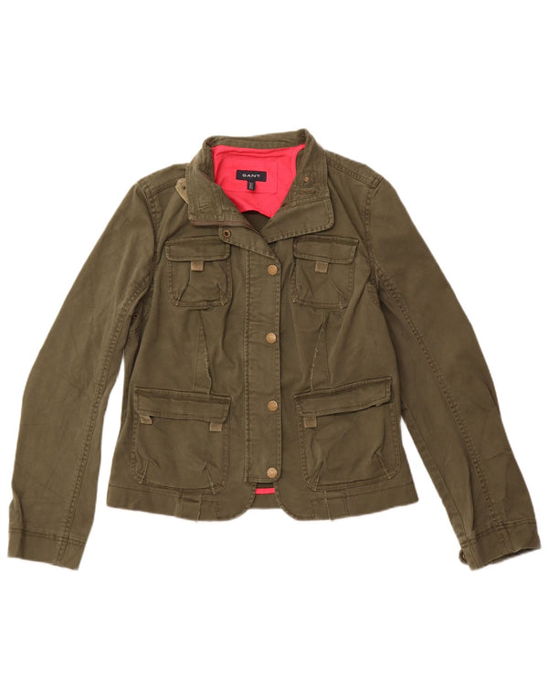 Gant Veste utilitaire pour femme UK 14 Large Kaki Coton