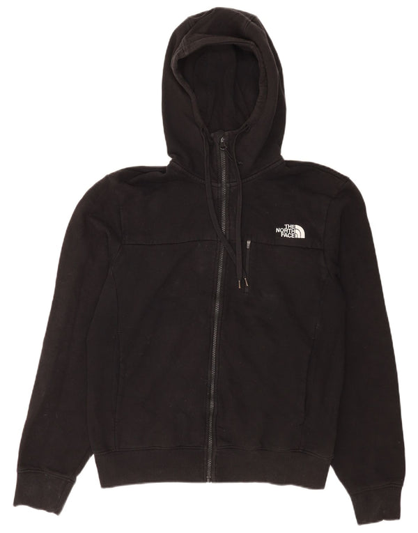 The North Face Pull à capuche zippé pour homme Petit coton noir